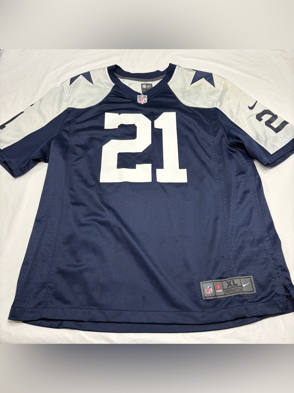 Nike On Field Dallas Cowboys Ezekiel Elliott #21 Jersey Men’s XL